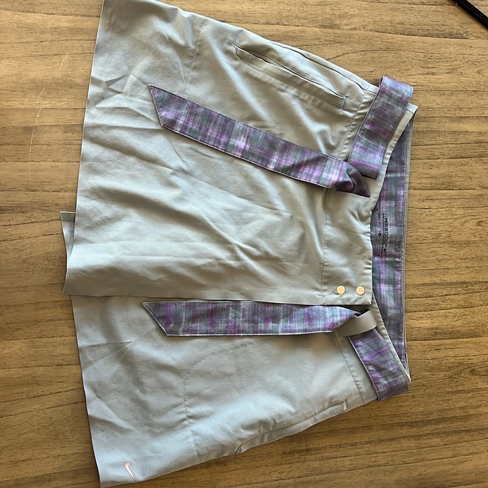 Nike Golf Shorts/Skirt. Color is grayish green size 6